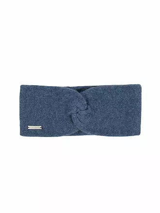 SEEBERGER | Stirnband en cachemire | blau